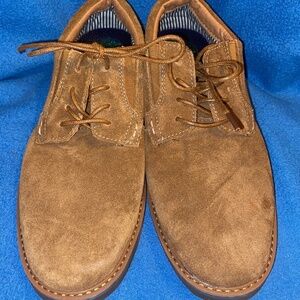 Nunn bush comfort gel size 7 men’s brown suede shoes